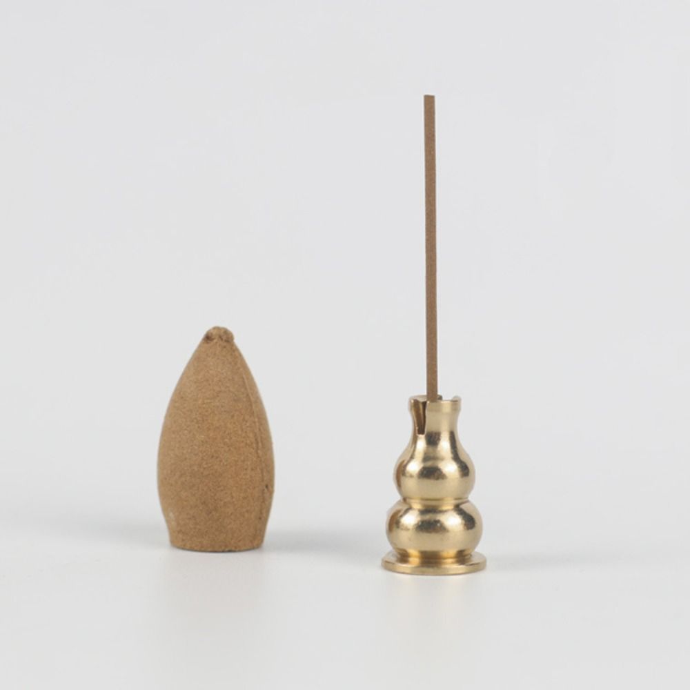 Zen Candle Supplies - ヨガ瞑想伝統彫刻香炉禅用品ひょうたん香クリップ香立て香ラック香アクセサリー