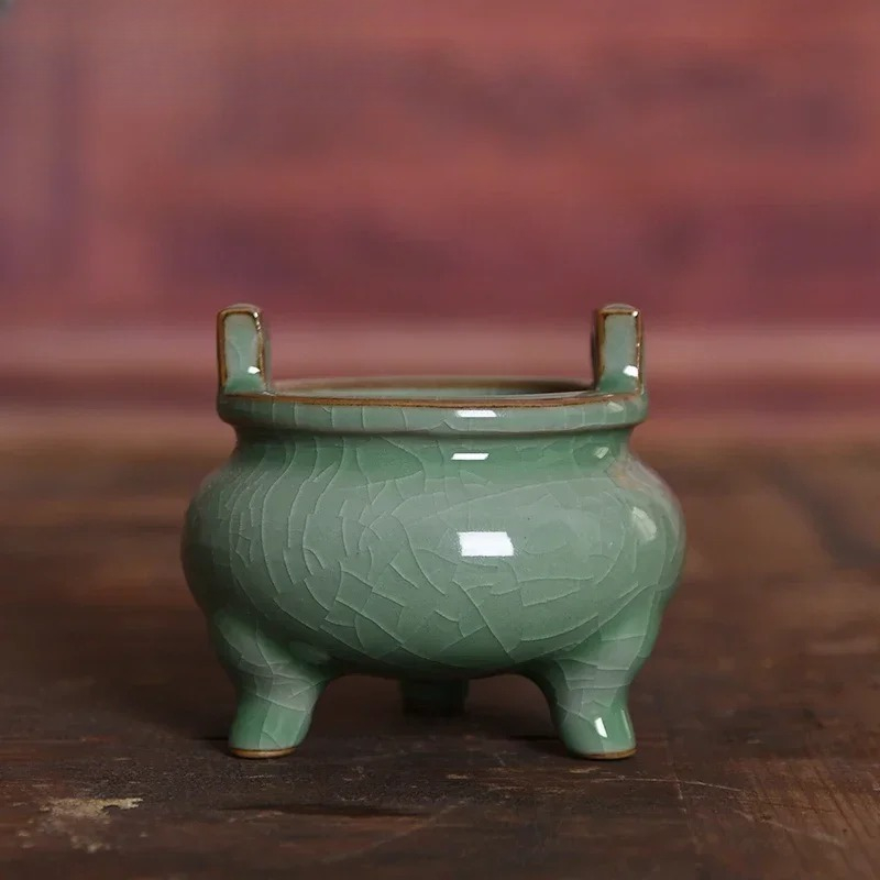陶器製香炉、祈りの供物、平和への祈り、寺院用品、仏具、三脚香 - Zen Candle Supplies のレビューと価格