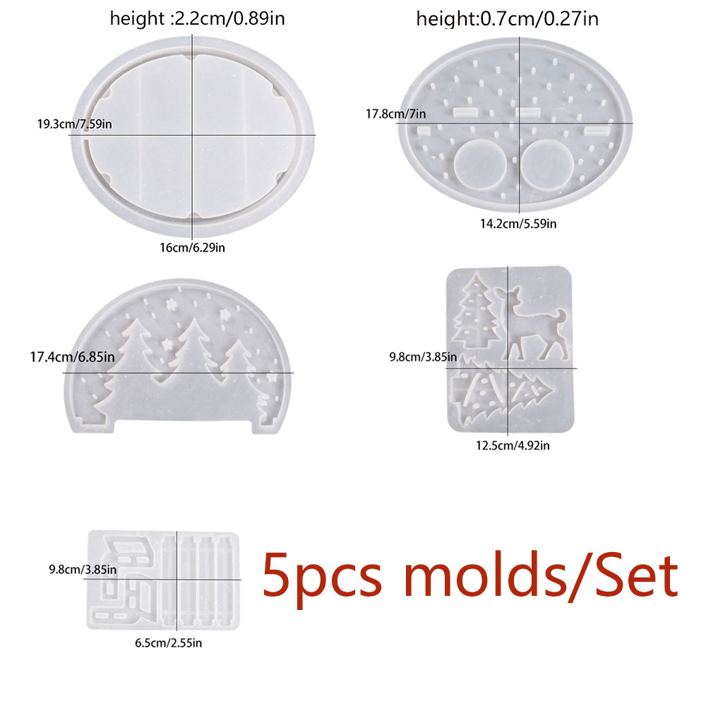 クリスマスエルクティーライトキャンドルホルダーシリコンモール - Candle Making Supplies Online のレビューと価格