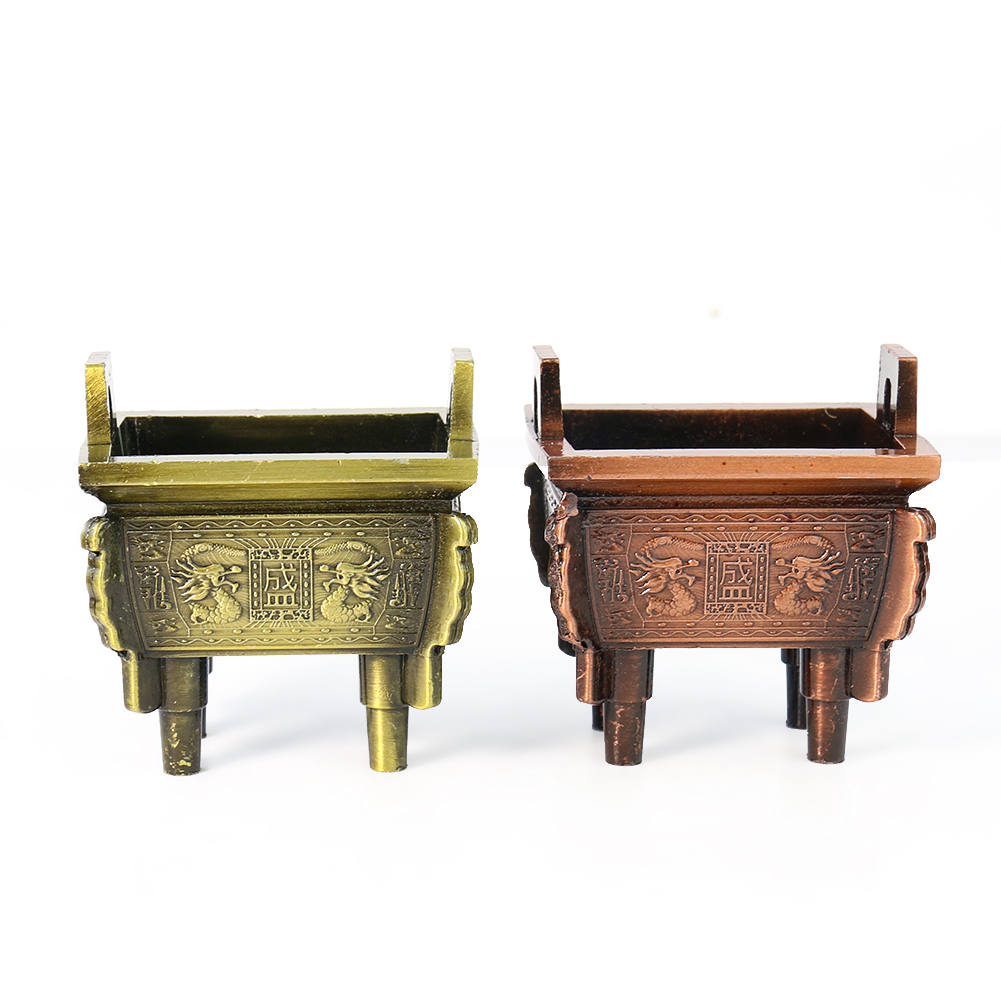 合金四角い三脚キャンドルホルダーシュトレイ文鎮工芸品オーナメ - Zen Candle Supplies のレビューと価格
