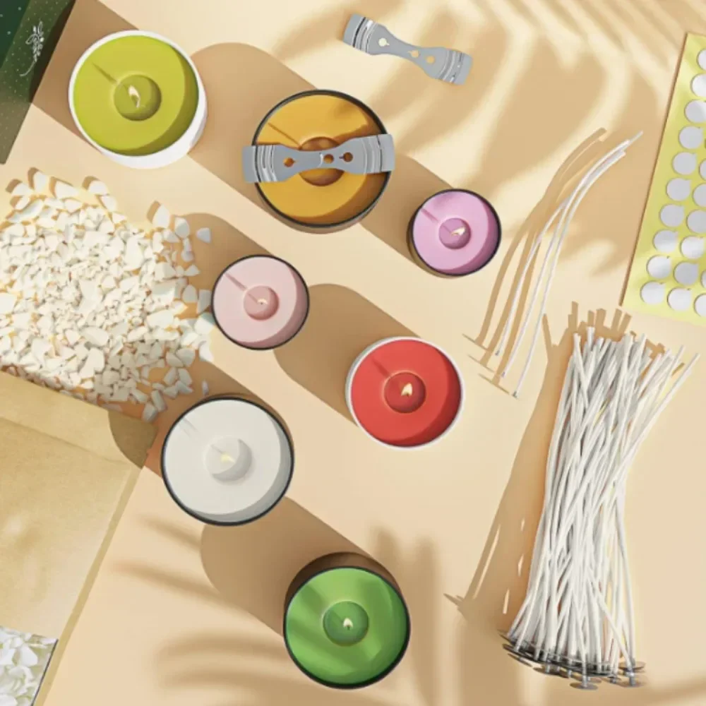 香りのよいキャンドル作りセット,キャンドルホルダー,長い柄, - Candle Quotes のレビューと価格