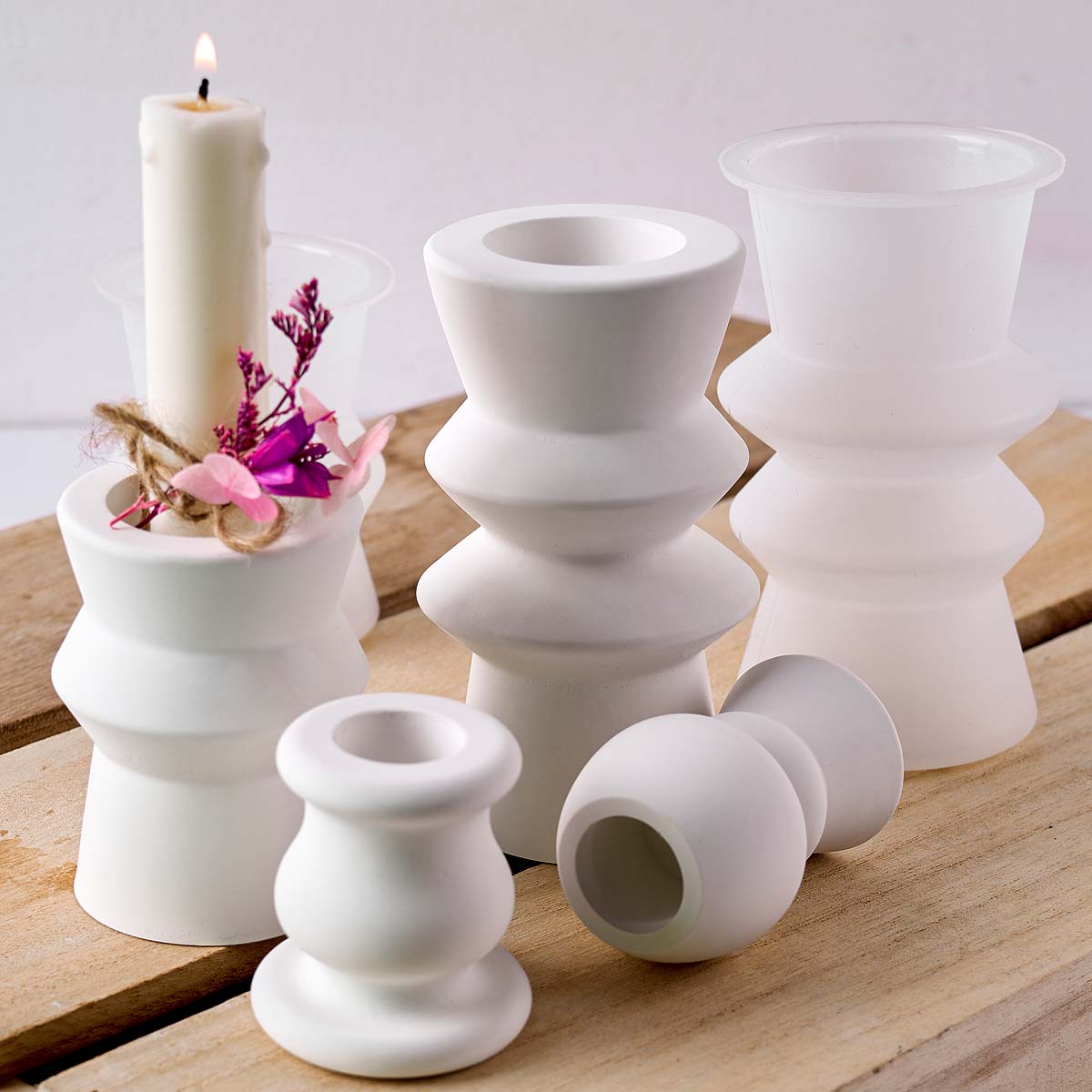 北欧キャンドルホルダーシリコンモールド DIY 幾何学模様ロ - Candle Quotes のレビューと価格