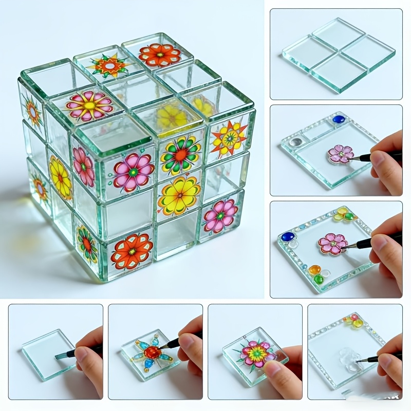 100/200グラムの透明モザイク素材、2.3*2.3cmの - Candle Making Supplies Online のレビューと価格