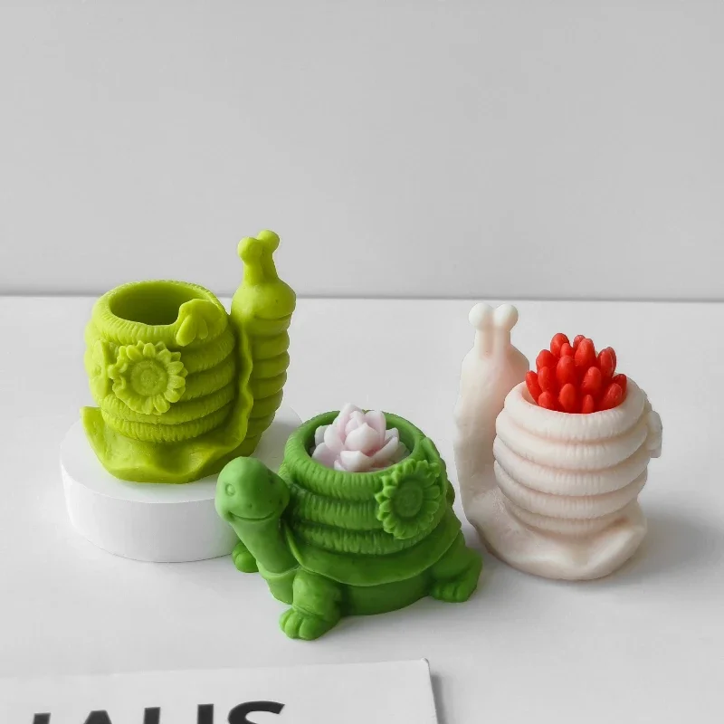 カメ型キャンドルスティックシリコンモールドDIY多肉植物鉢植 - Candle Quotes のレビューと価格