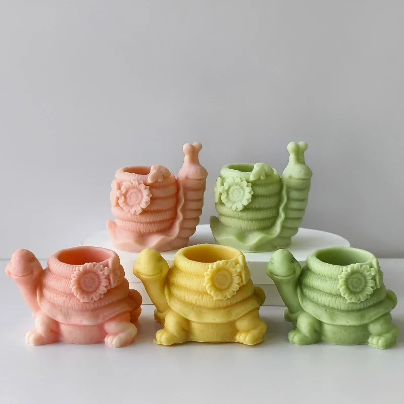 カメ型キャンドルスティックシリコンモールドDIY多肉植物鉢植 - Candle Quotes のレビューと価格
