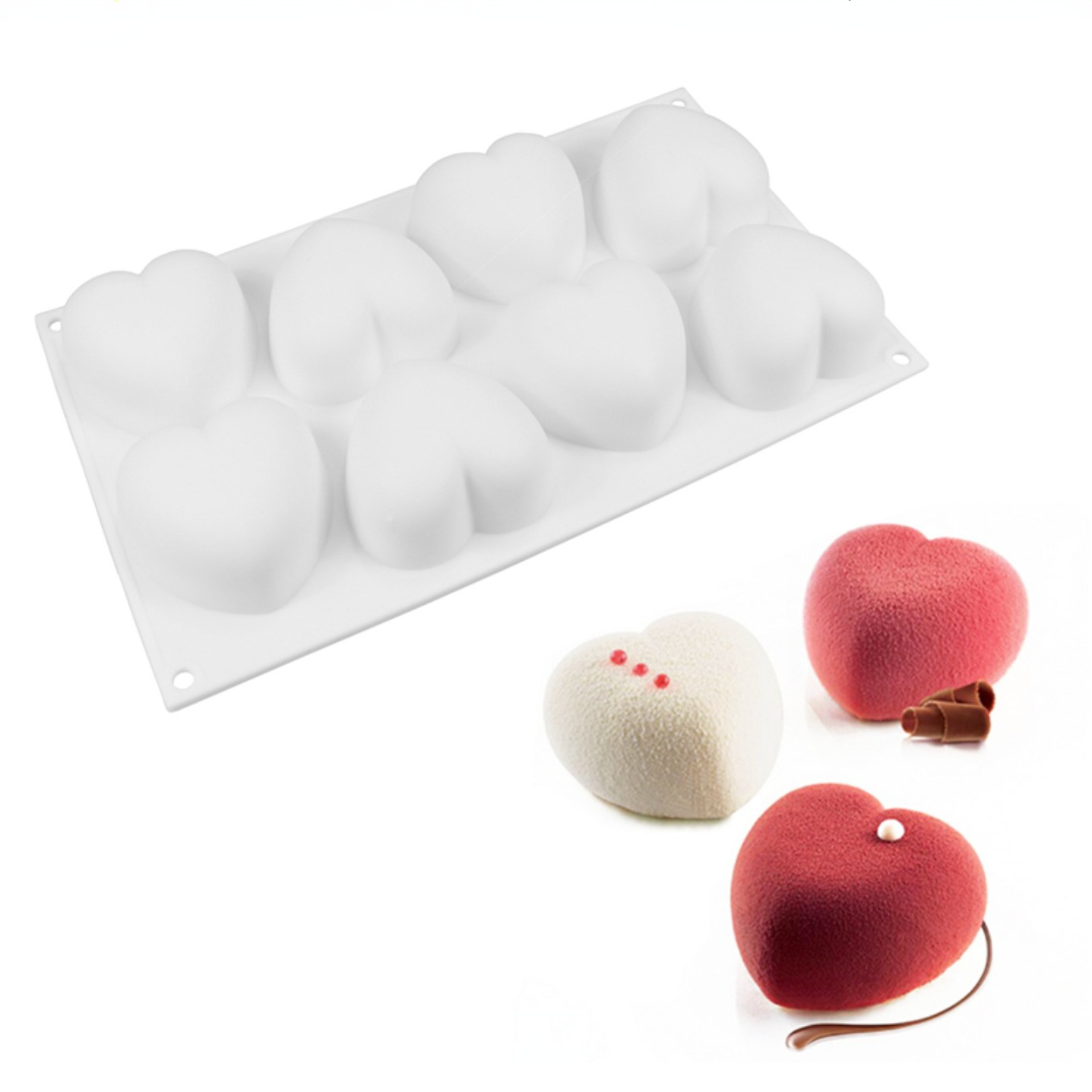 ラブハートシリコーン石鹸型手作りキャンドル作成キット Diy - Candle Making Supplies Online のレビューと価格