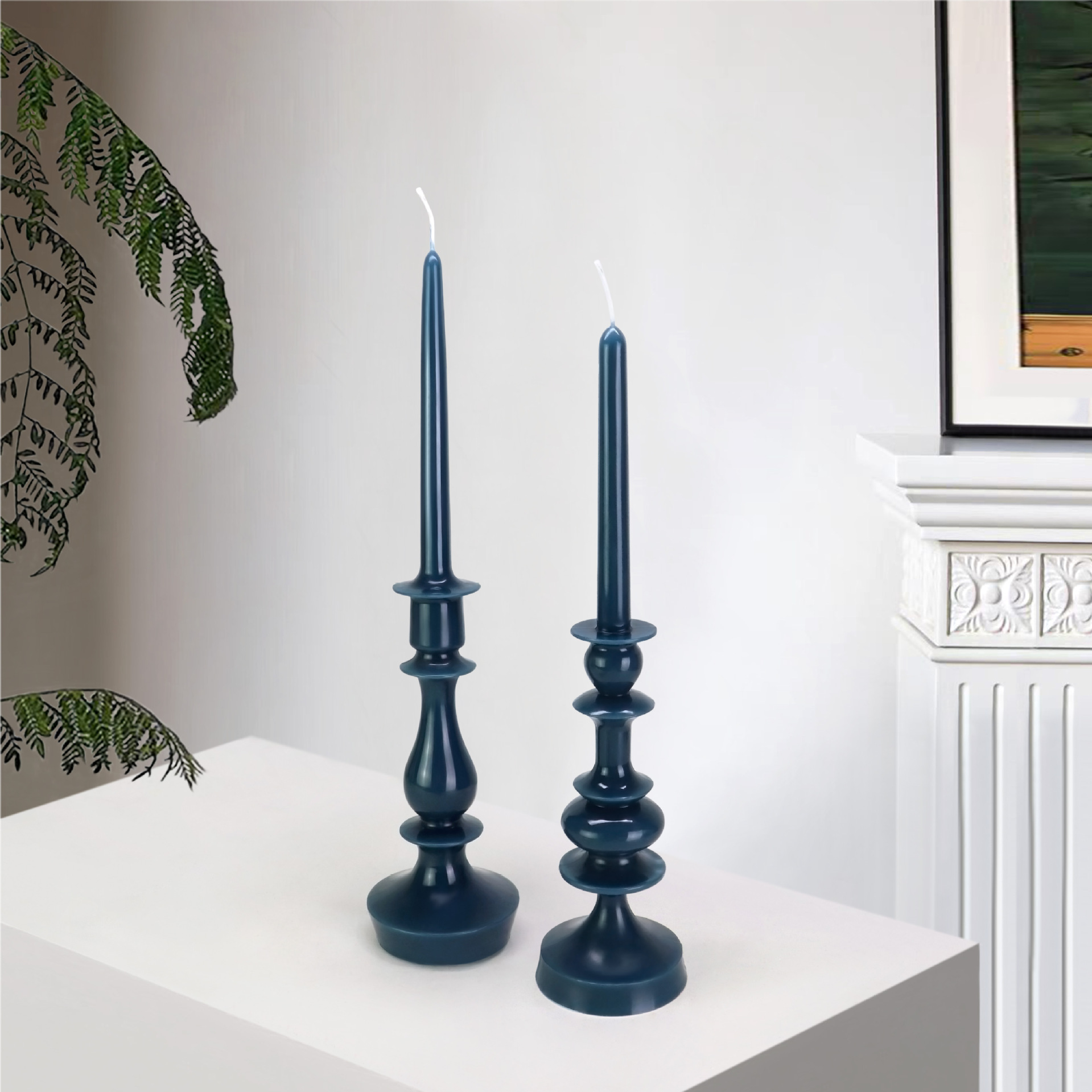 ヴィンテージヨーロピアンキャンドルスティックシリコンモールド - Candle Quotes のレビューと価格