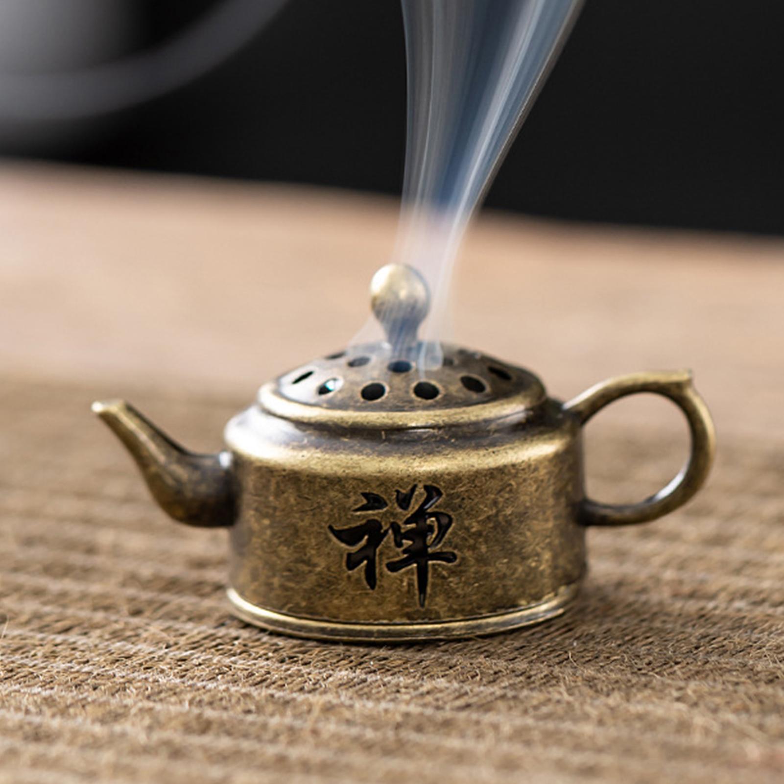 金属製香炉 小型ヴィンテージ香立て 室内装飾用品 芸術的な禅 - Zen Candle Supplies のレビューと価格