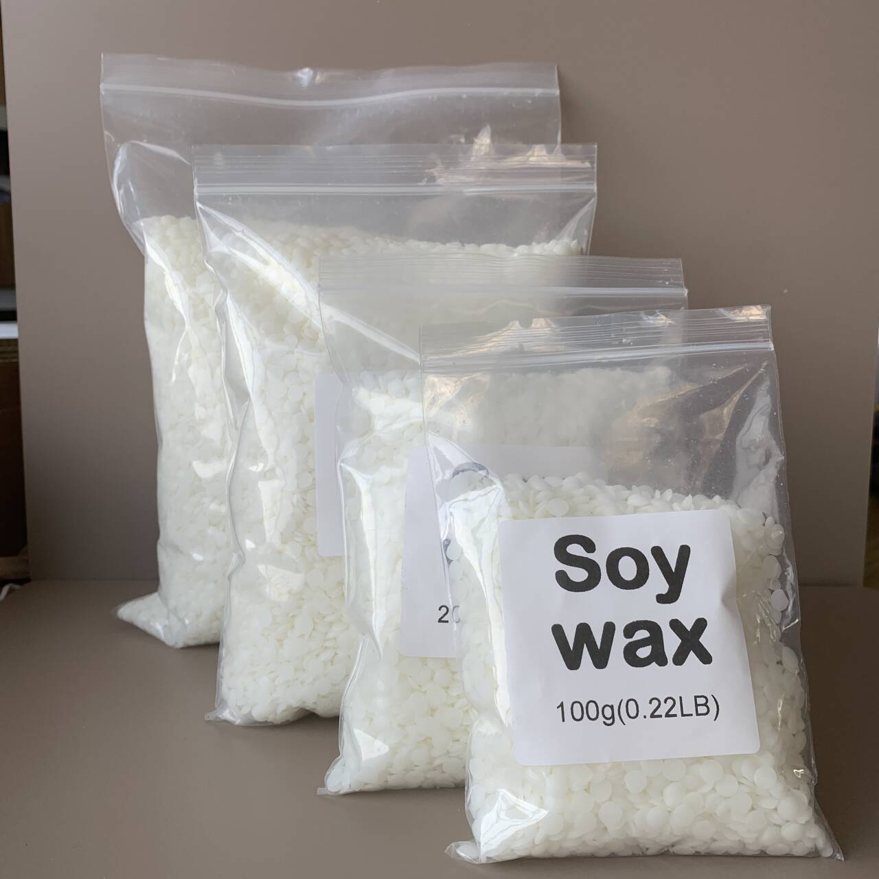 50 グラム-1000 グラム 100% 天然大豆ワックスパ - Candle Making Supplies Online のレビューと価格