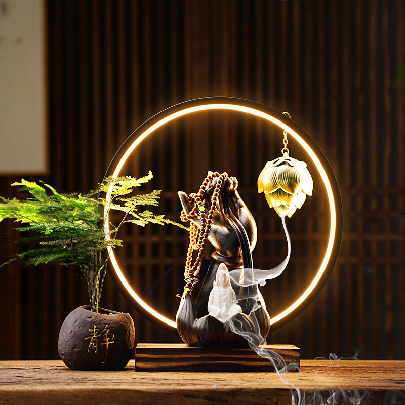インテリアサンダル香炉セラミック禅寝室香炉電気仏具クエマドー - Zen Candle Supplies のレビューと価格