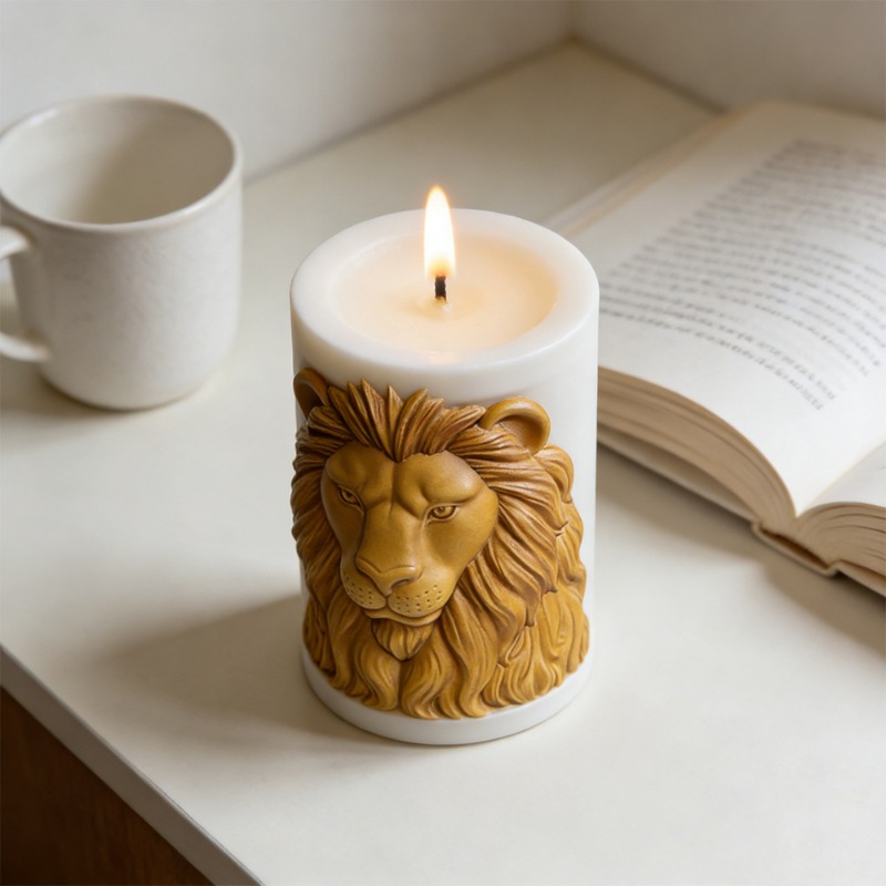 動物ライオンキャンドルモールドシリコンキャンドルモールド高級 - Candle Supplies Luxury のレビューと価格