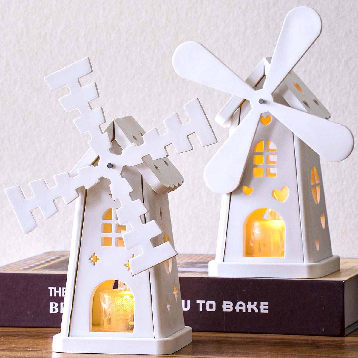 創造性を刺激する風車キャンドルホルダー シリコンモールド D - Candle Quotes のレビューと価格