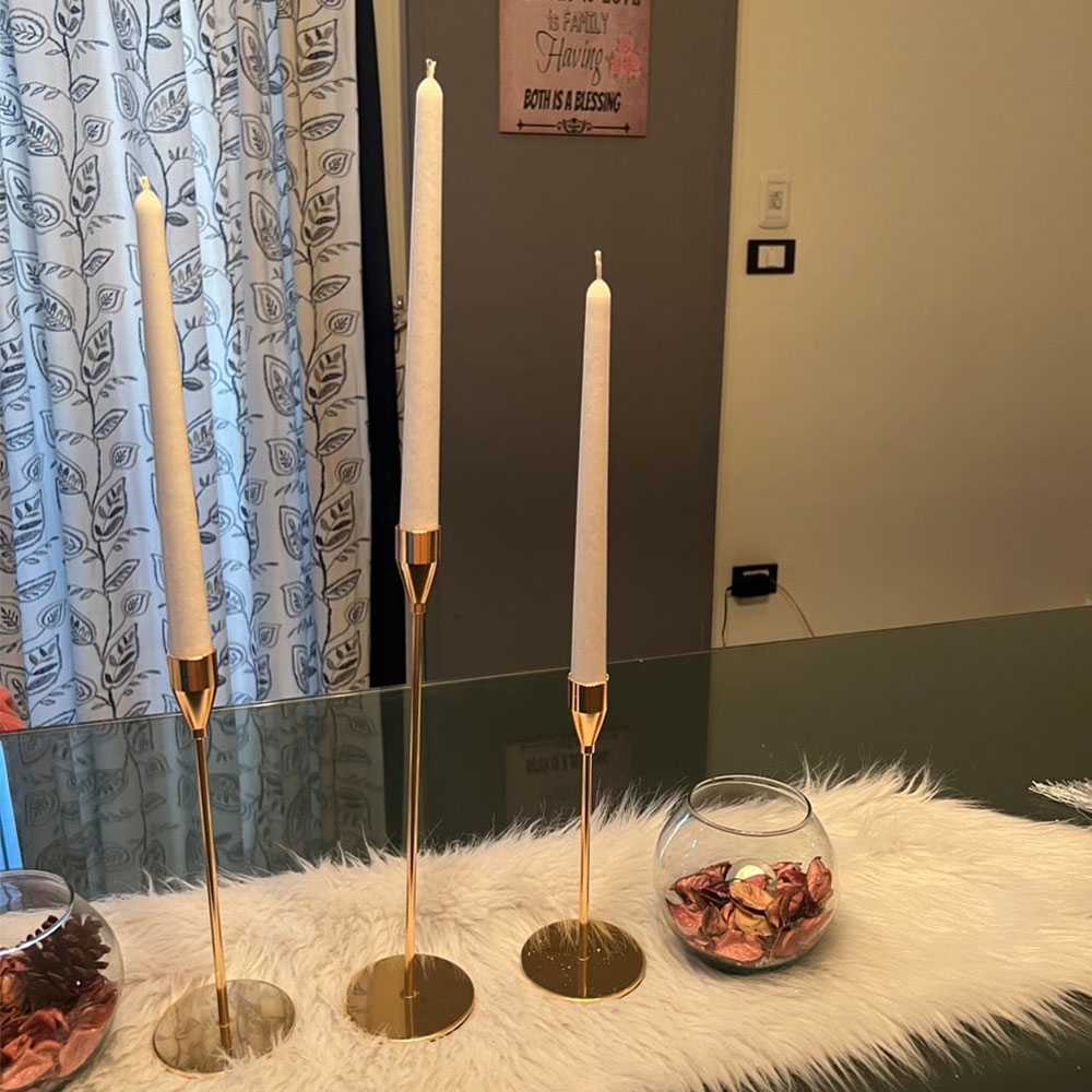 シンプルなテーパー柱アクリルモールド DIY キャンドルステ - Candle Quotes のレビューと価格