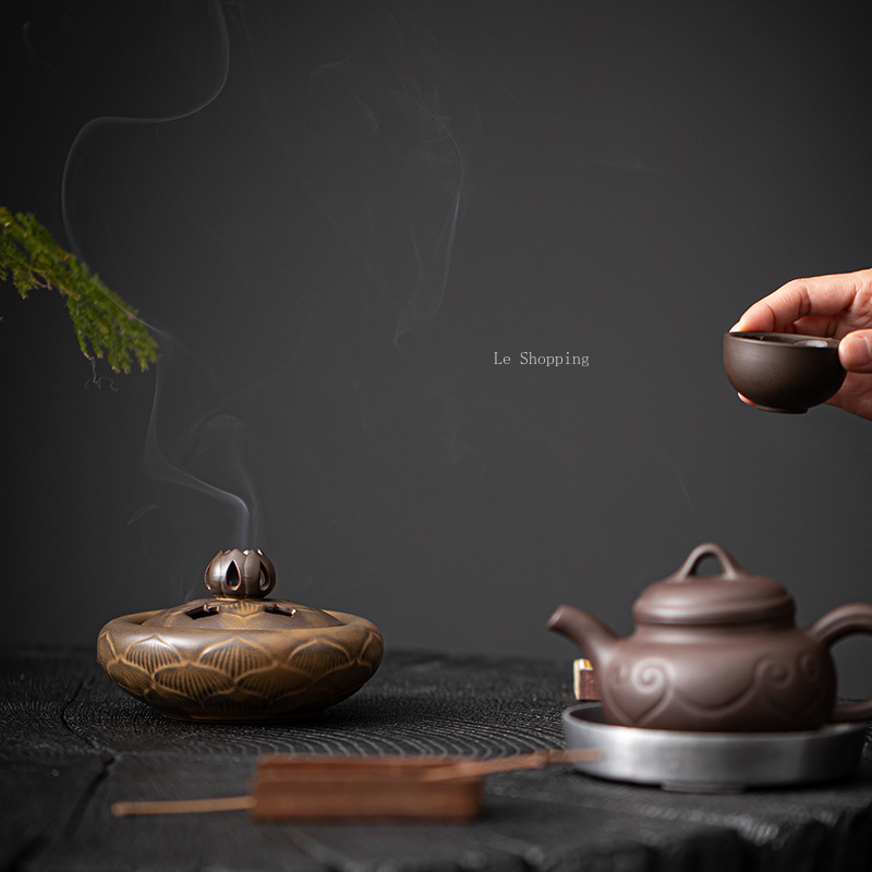 アンティーク陶器 蓮の香りの線香 香炉/瞑想 禅 茶道 宗教 - Zen Candle Supplies のレビューと価格