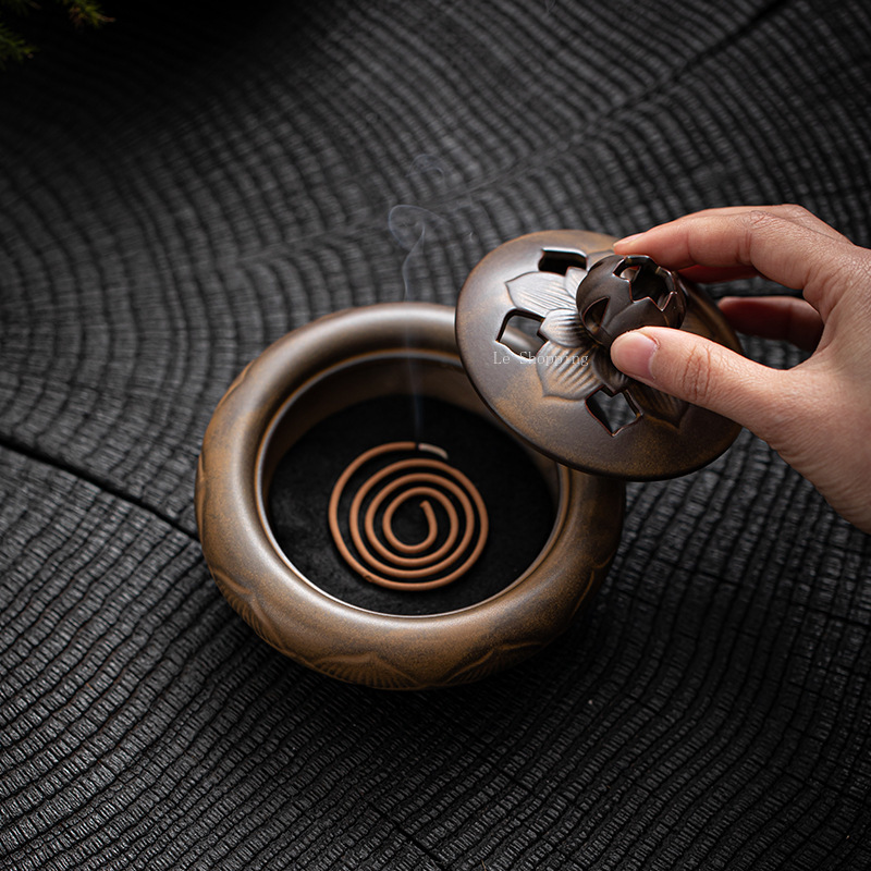 アンティーク陶器 蓮の香りの線香 香炉/瞑想 禅 茶道 宗教 - Zen Candle Supplies のレビューと価格