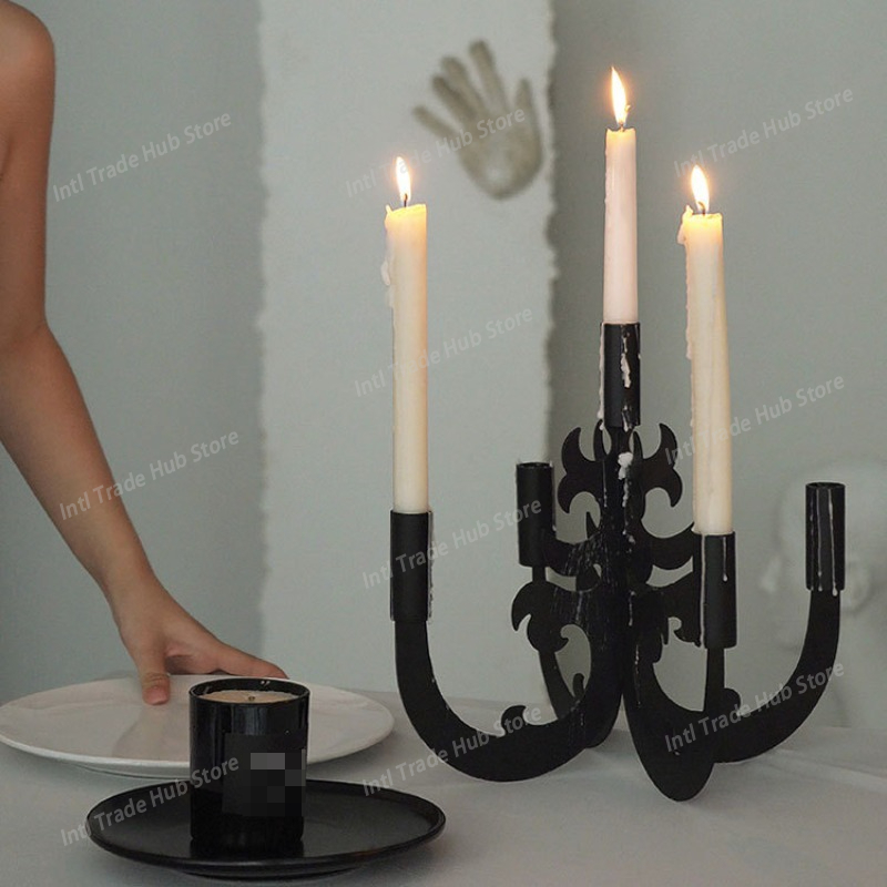 ヴィンテージキャンドルホルダーリビングルーム高級金属キャンド - Candle Supplies Luxury のレビューと価格
