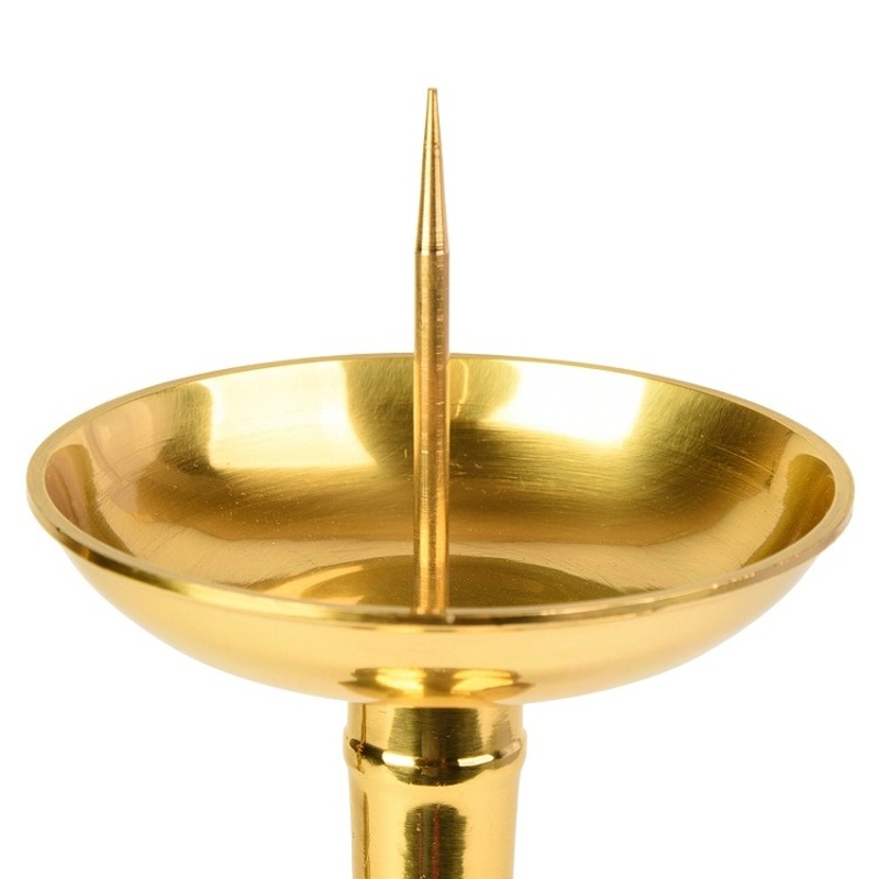 豪華で上品な真鍮製の燭台一対、寺院の装飾、仏具、結婚式の燭台 - Candle Supplies Luxury のレビューと価格